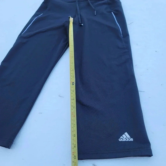 Adidas Leggings Womens Black Stretch Yoga Pants Athletic Compression Sz S - Picture 7 of 11